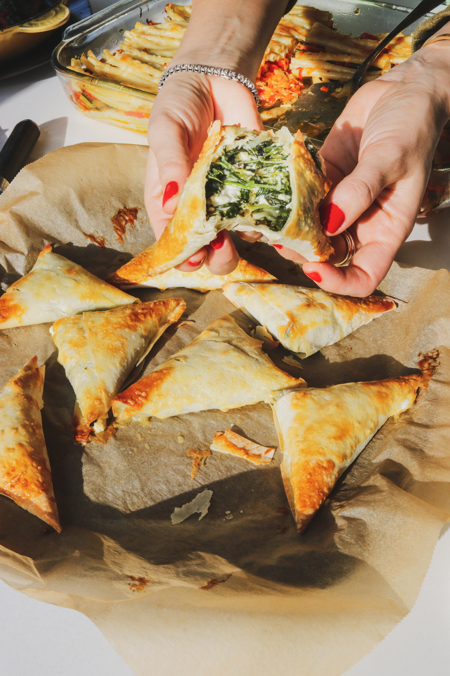 Fancy Peasant spanakopita